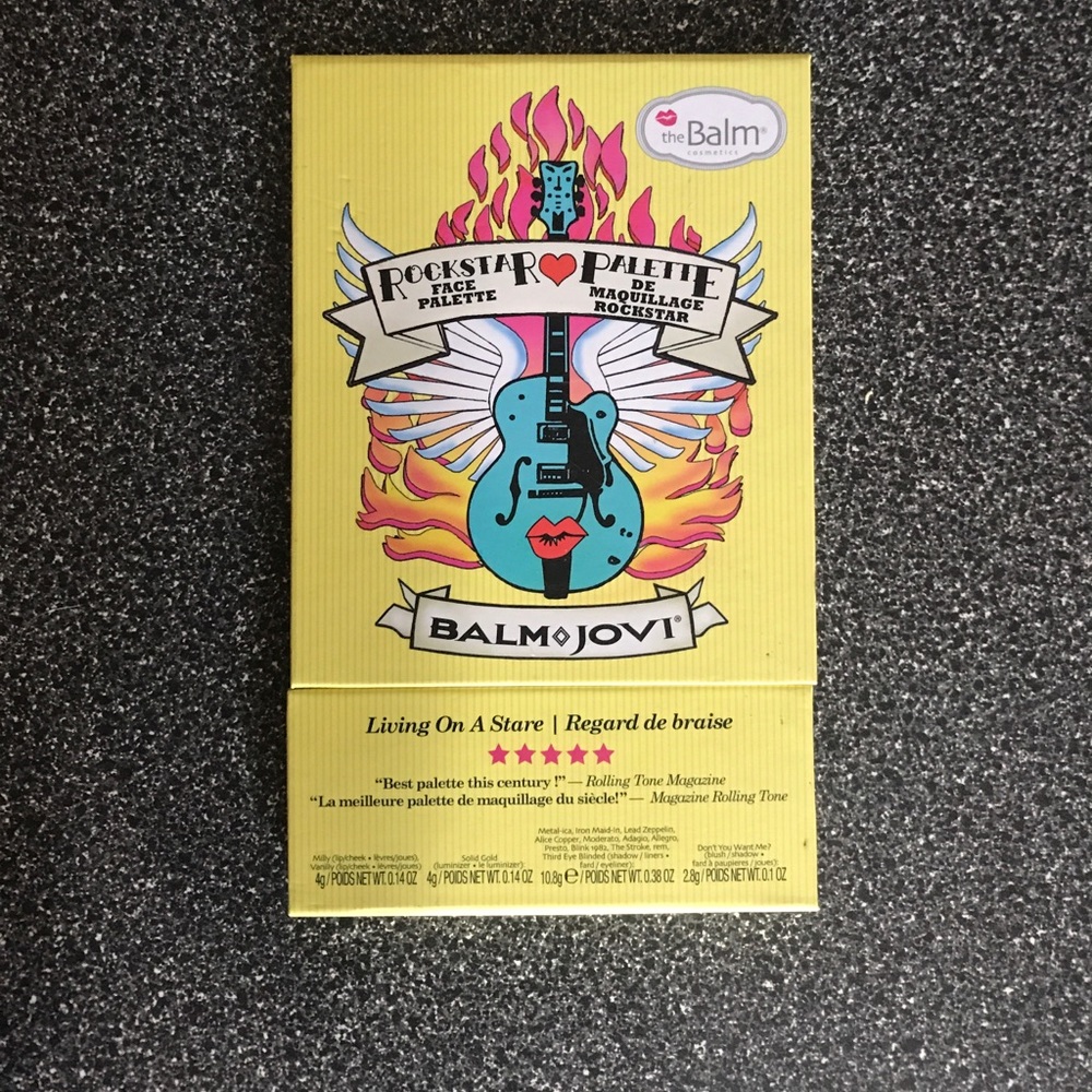 The Balm Balmjovi Rockstar Palette